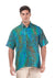 Short Sleeve Batik Man Shirt