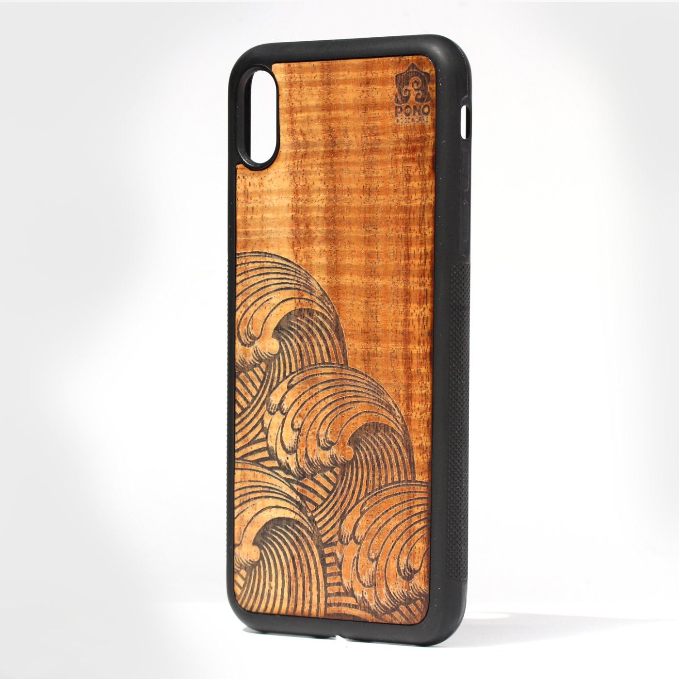 **SALE*CLEARANCE**Koa Wood Wave Design - iPhone Case