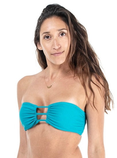 The macrame bikini swim Lahaina top