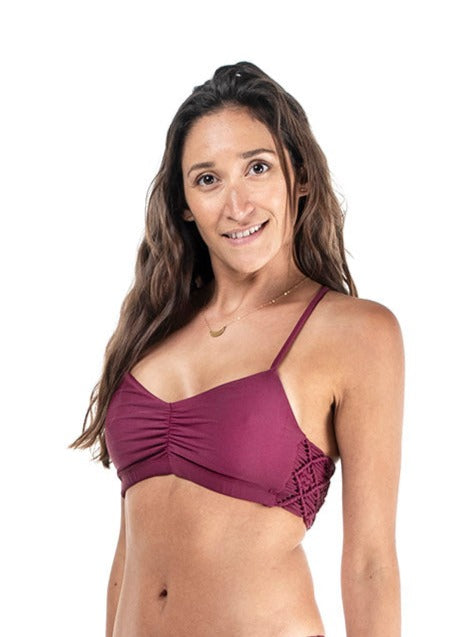 The Macrame Maui Bikini Swim Top Nectar Creations