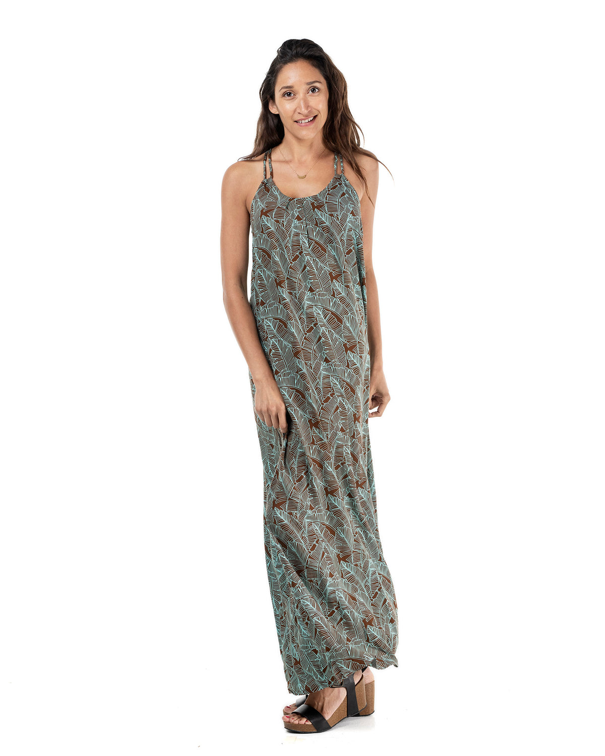 The Kadek Printed Dress Long