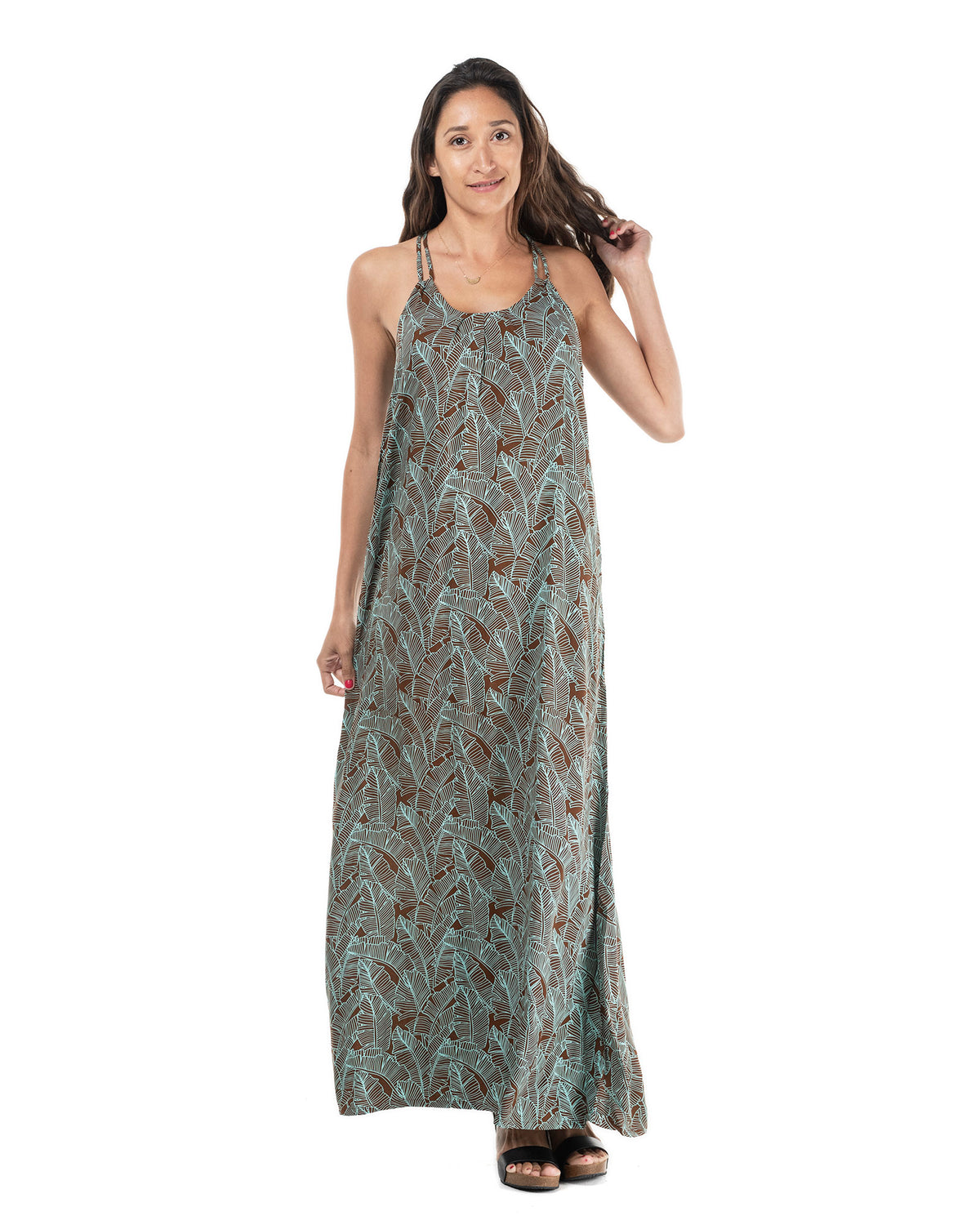 The Kadek Printed Dress Long