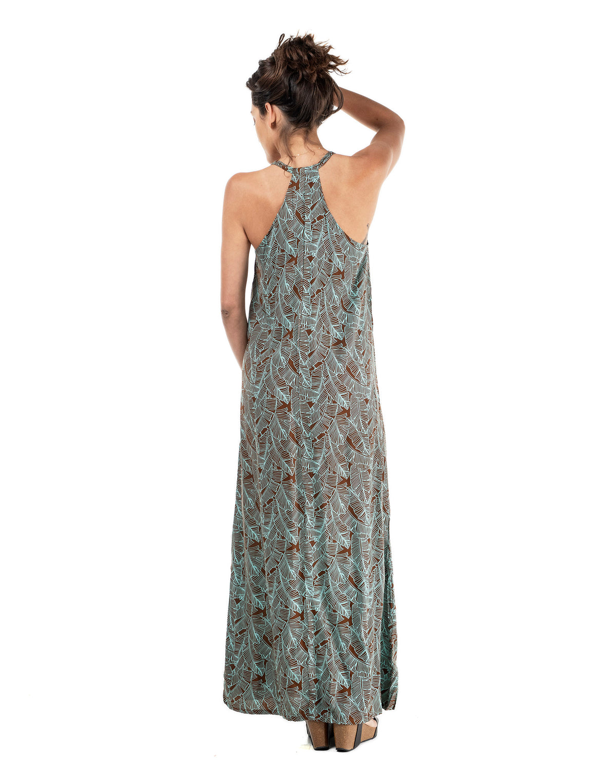 The Kadek Printed Dress Long