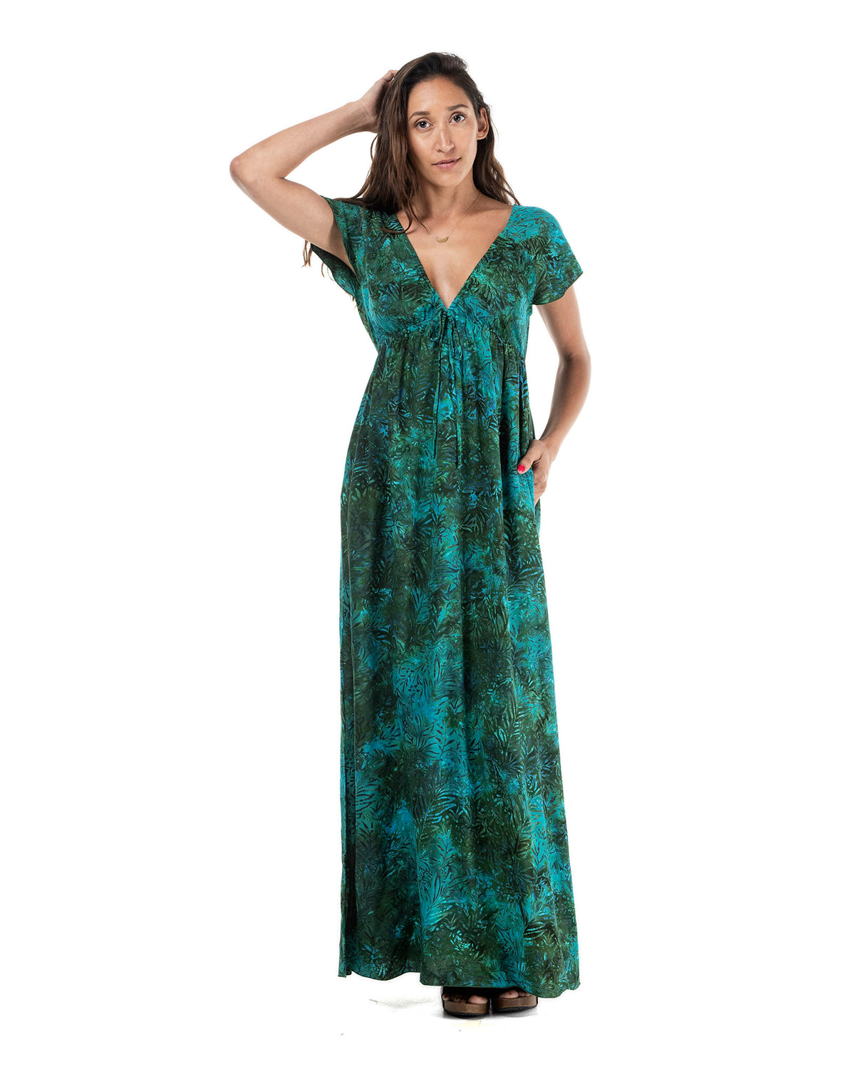 The Batik Shoreline Long Dress