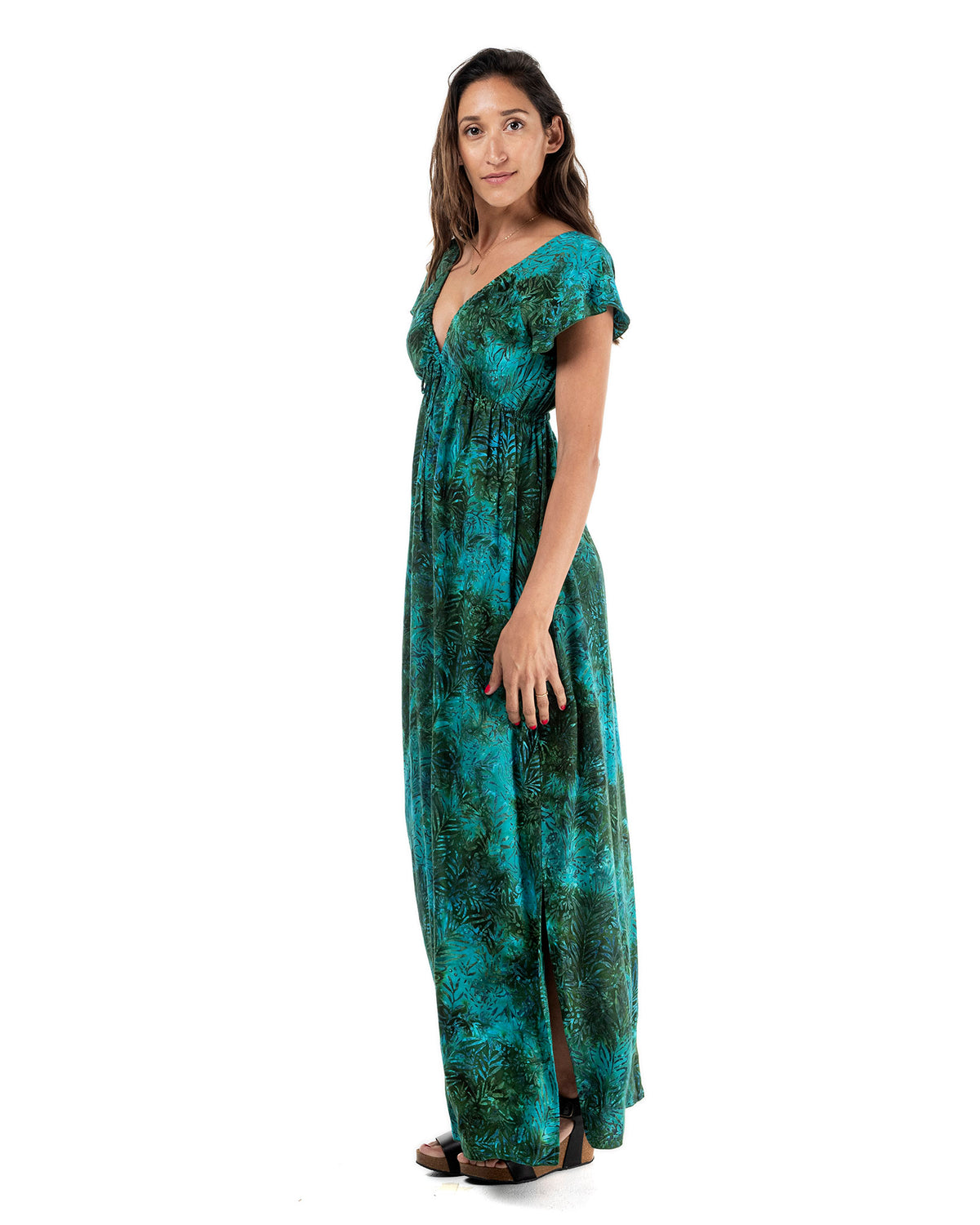The Batik Shoreline Long Dress