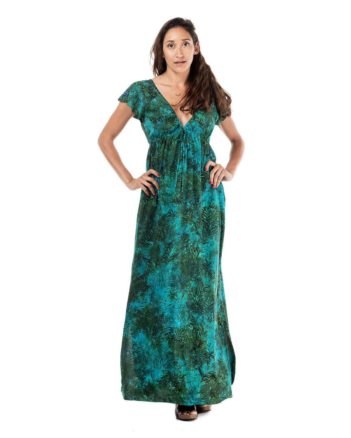 The Batik Shoreline Long Dress