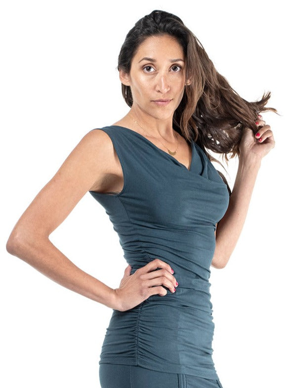 Cowl Neck Rayon Bella Top