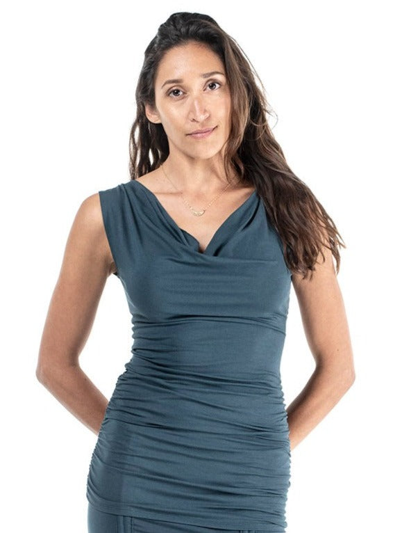 Cowl Neck Rayon Bella Top