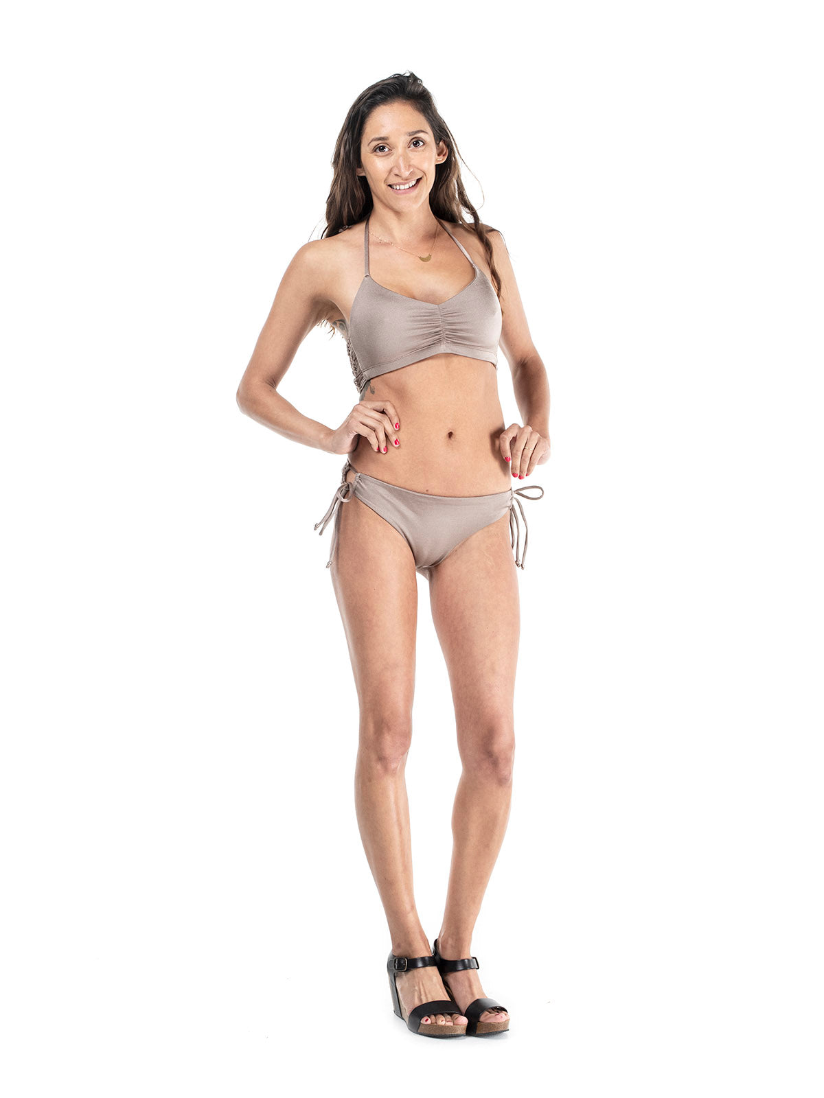 The  Macramé Swim Paia Top