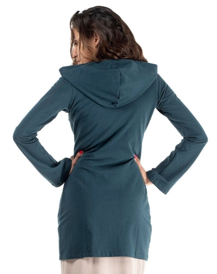 Long Cotton Stretch 63YV Hoodie