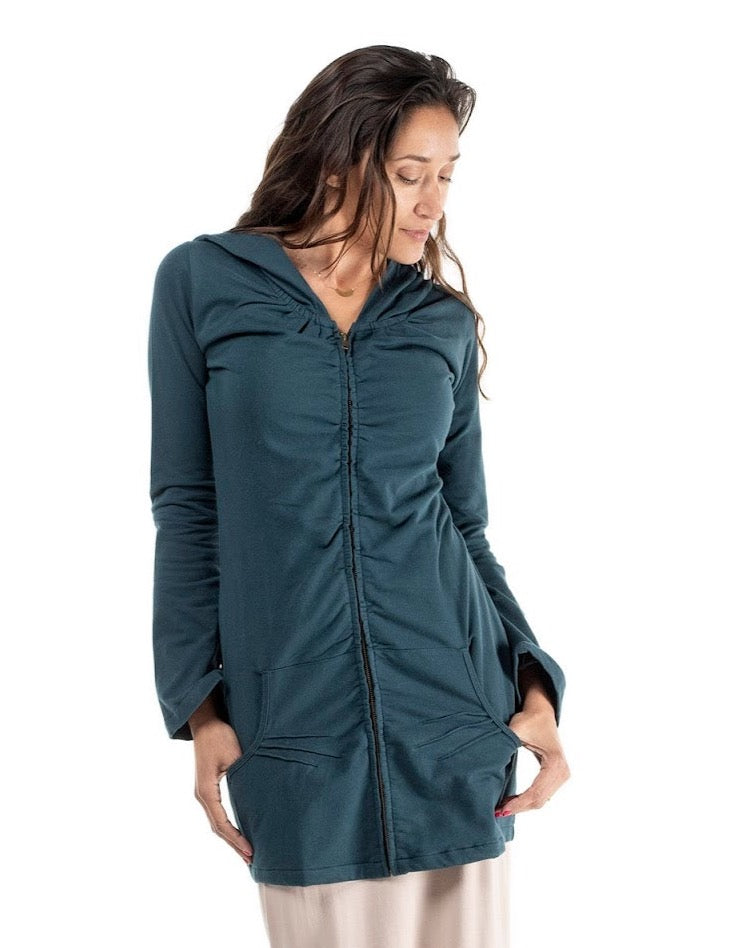 Long Cotton Stretch 63YV Hoodie