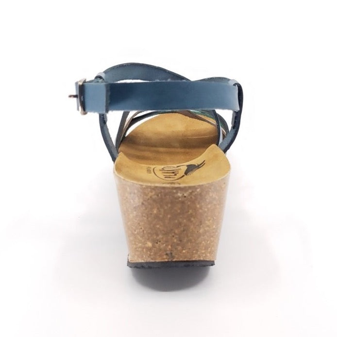 Strappy Wedge - Ceramic