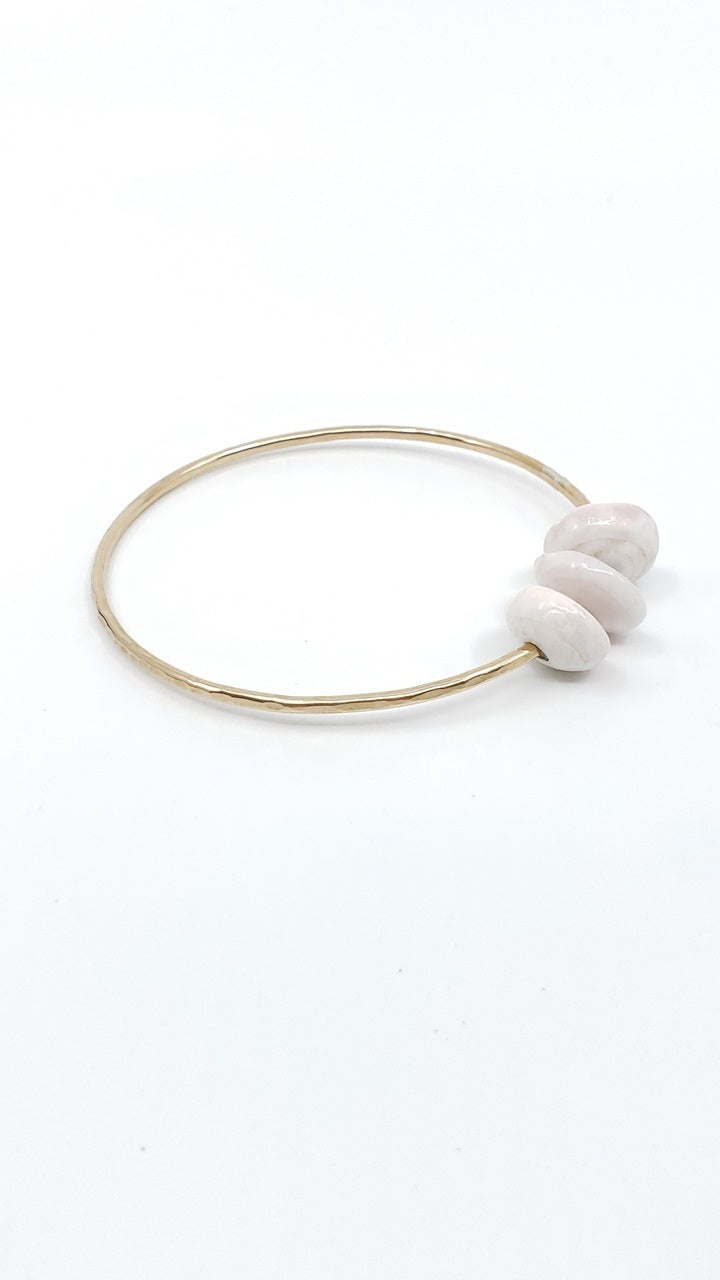 Triple Hawaiian Shell Bangle