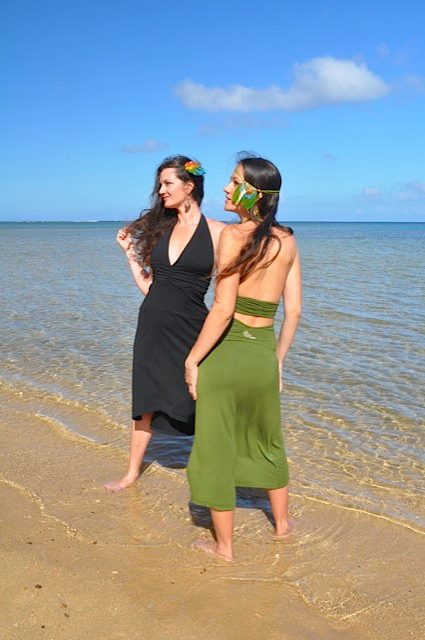 Halter Cotton Stretch Jana Dress