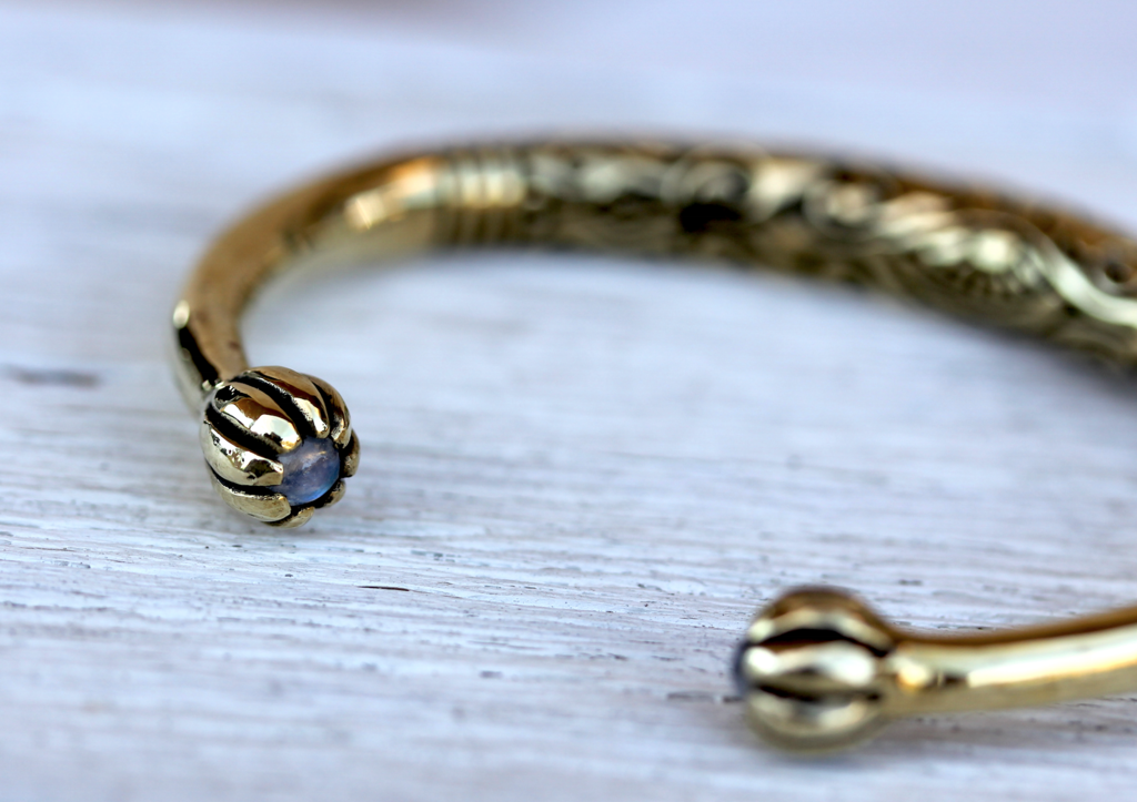 Cloud Cuff made of Brass