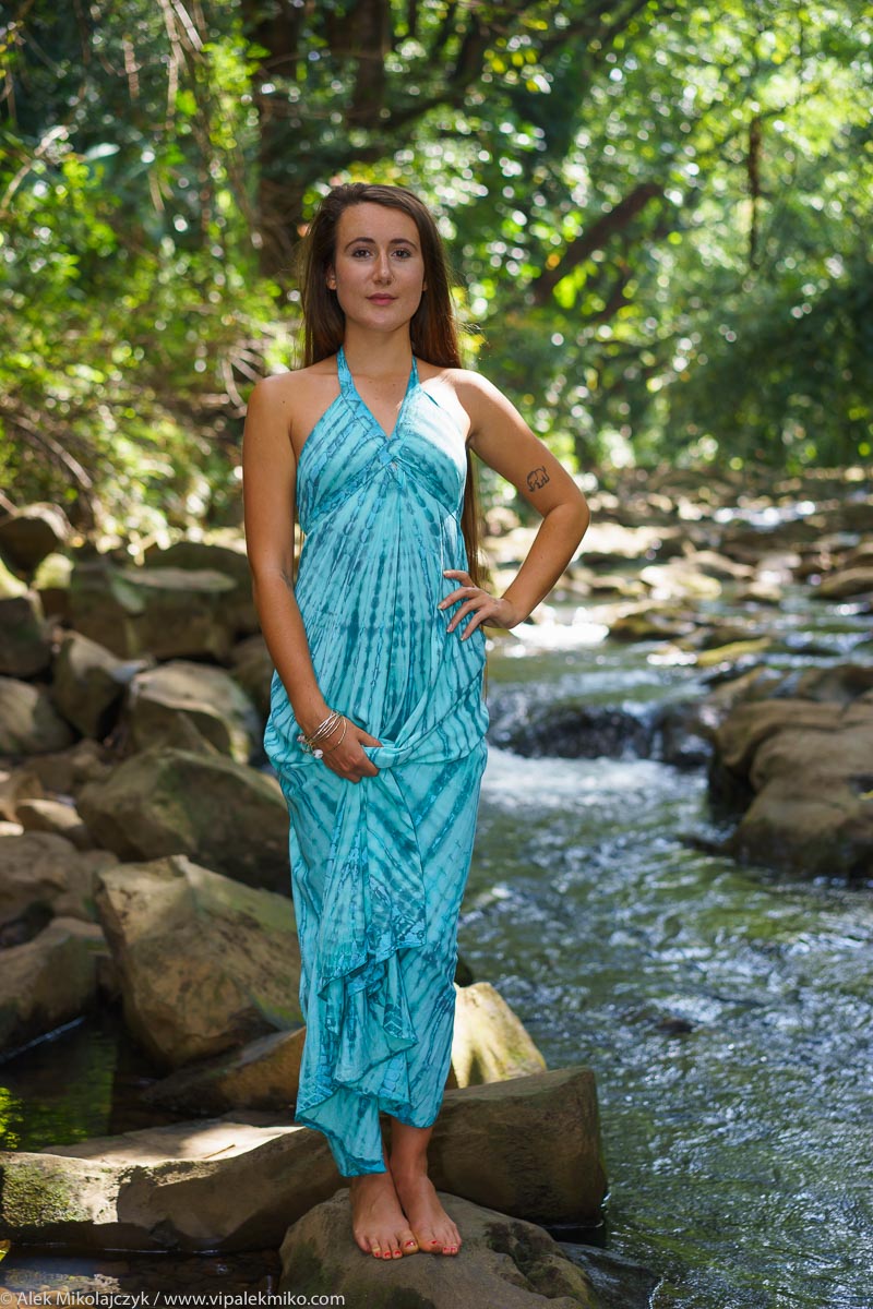 Tie Dye Long Goddess Dress