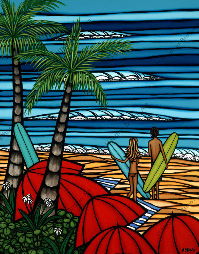 Fun in the Sun - Heather Brown Art