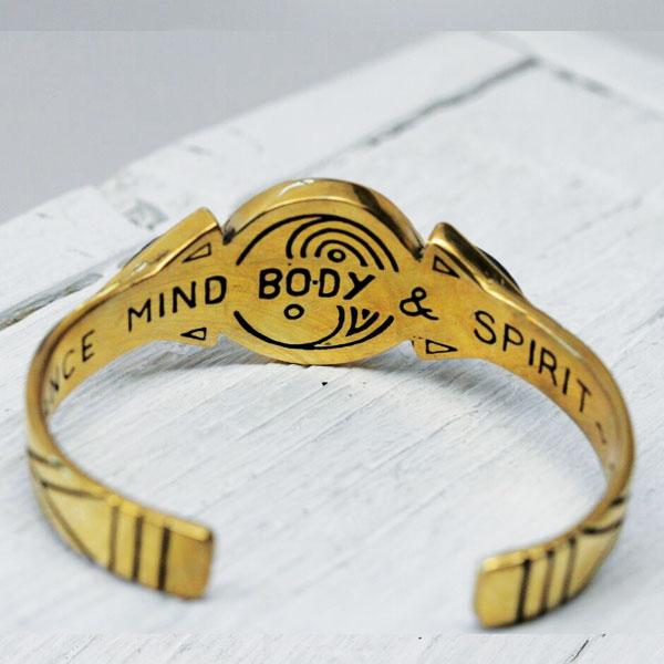 Hemisphere Cuff - Moonstone