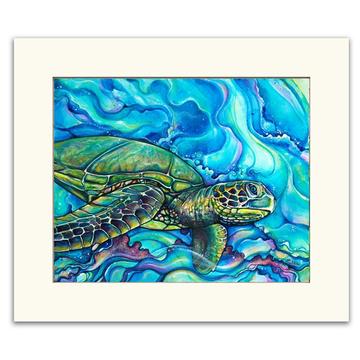 Honu Kai - Colleen Wilcox Print