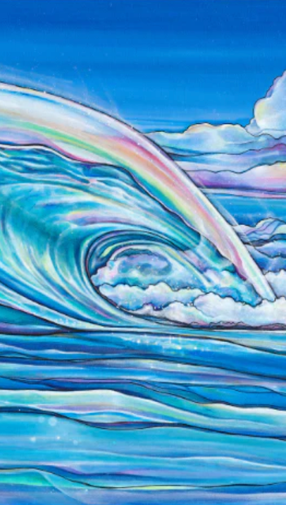 **SALE* CLEARANCE* NALU BLUE - iPhone Case