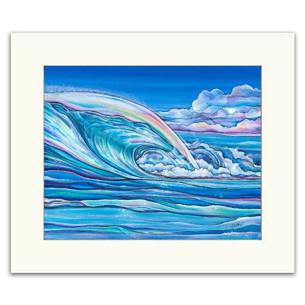 Nalu Blue - Colleen Wilcox Print