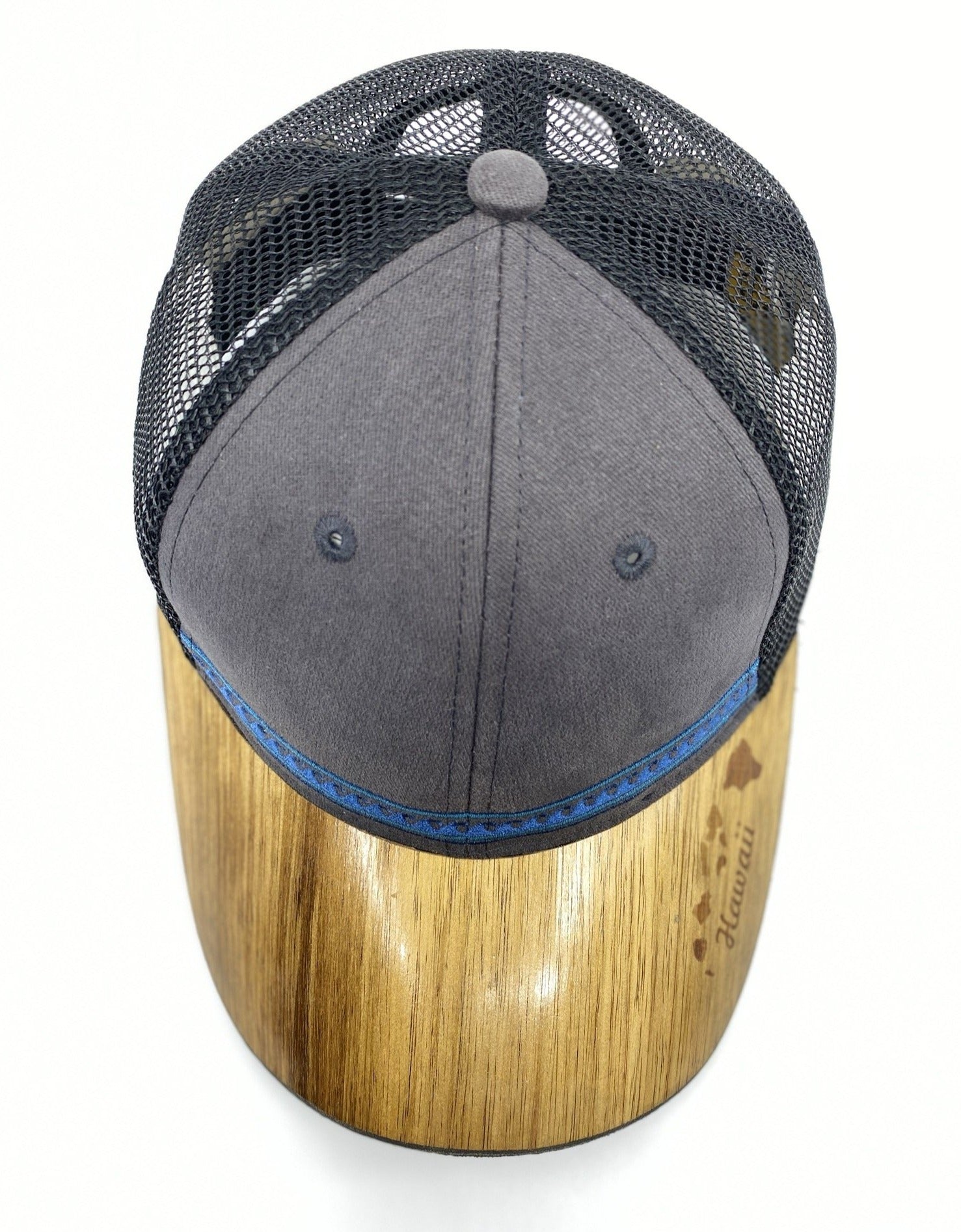Tribal Wave Koa Wood Hat