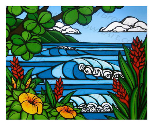 Tropical Paradise - Heather Brown Art