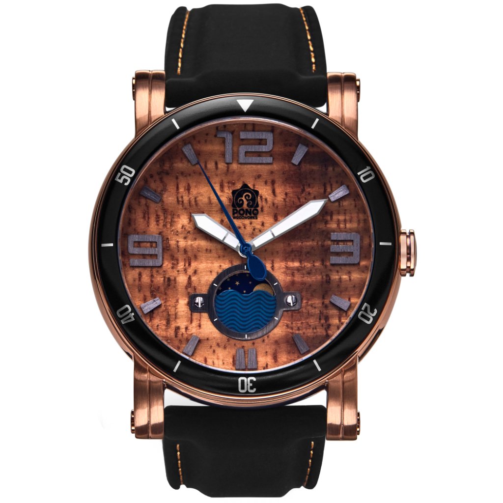 Waterman Koa Watch Rose Gold