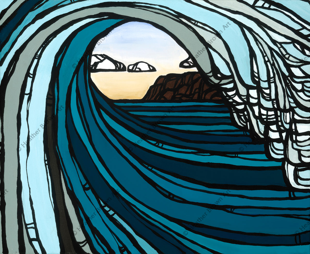 Barrel View - Heather Brown Art