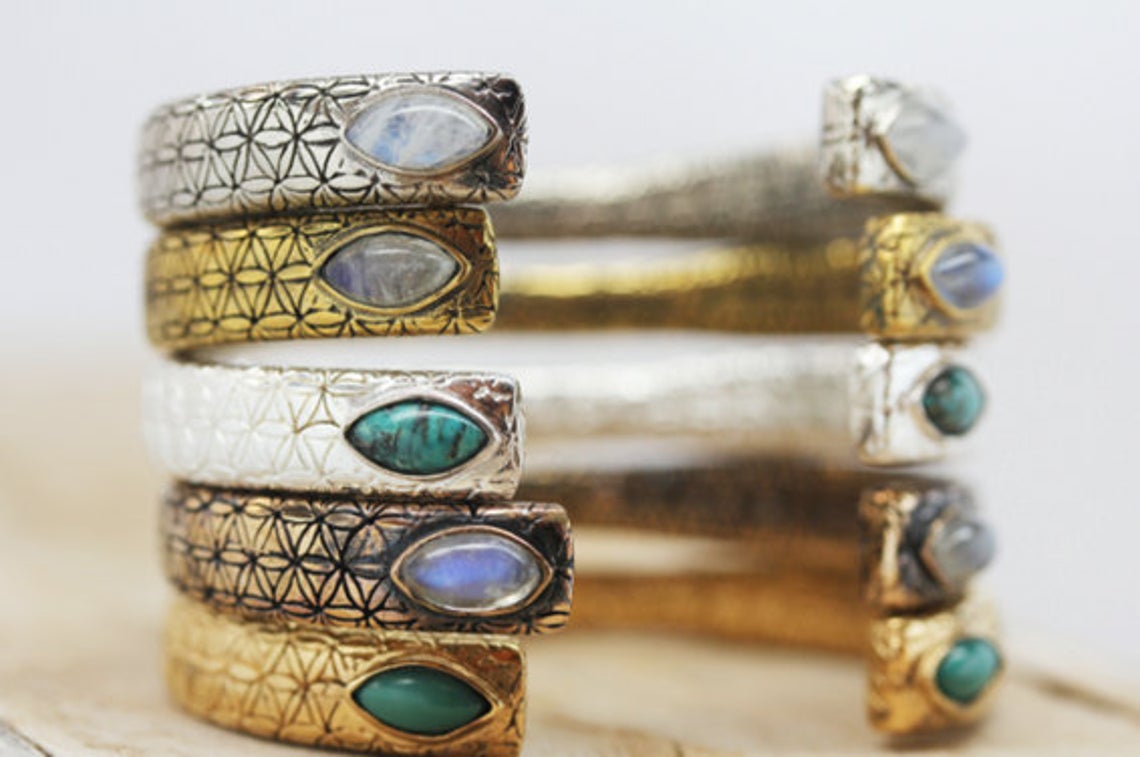 Men&#39;s Flower Of Life Cuff