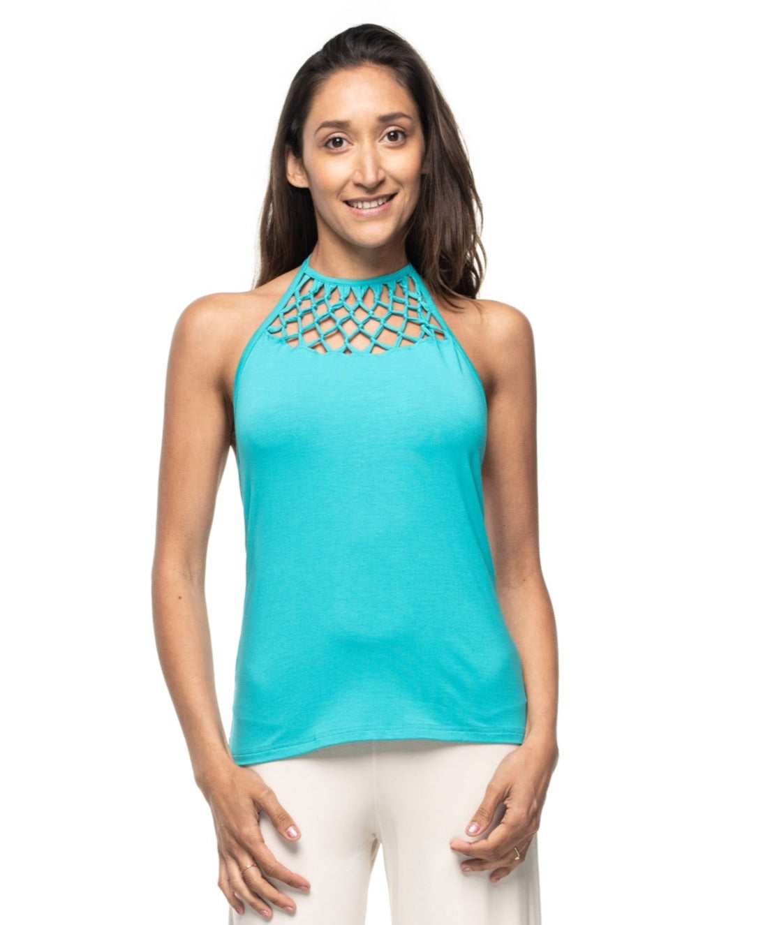 Knotted Halter Jessica Tank