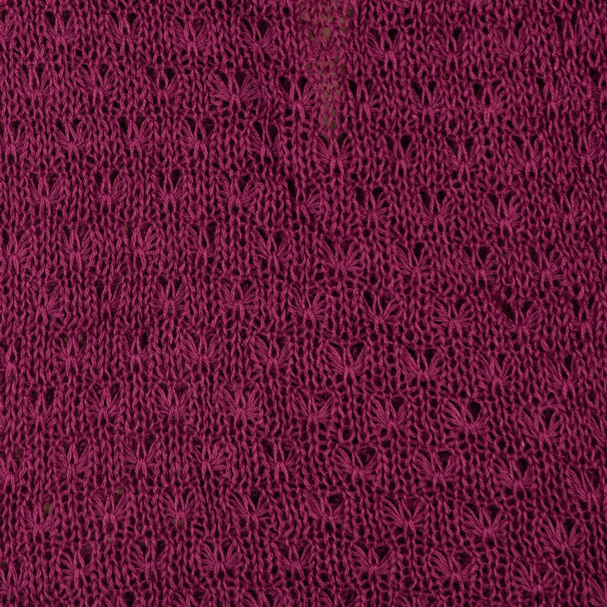 Knitted Open Front Top Ikat Nanas