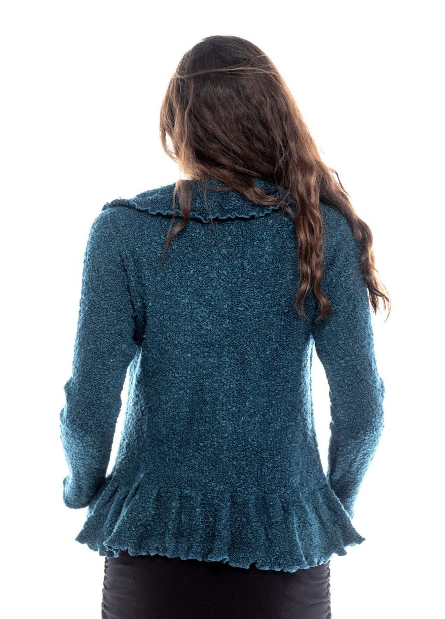 Knitted Tie Front Cardigan Freel