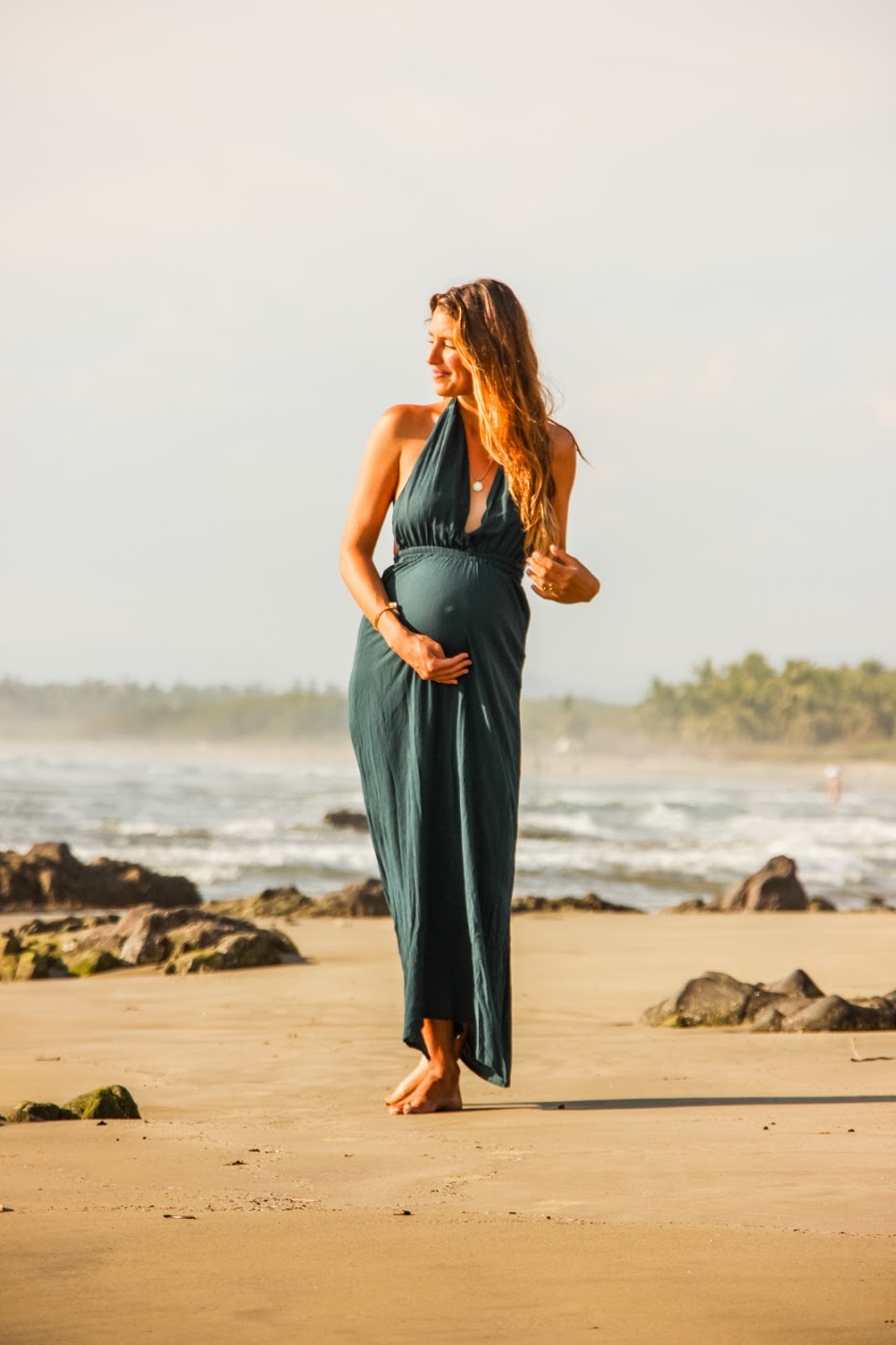 Long Halter Style Kristy Dress