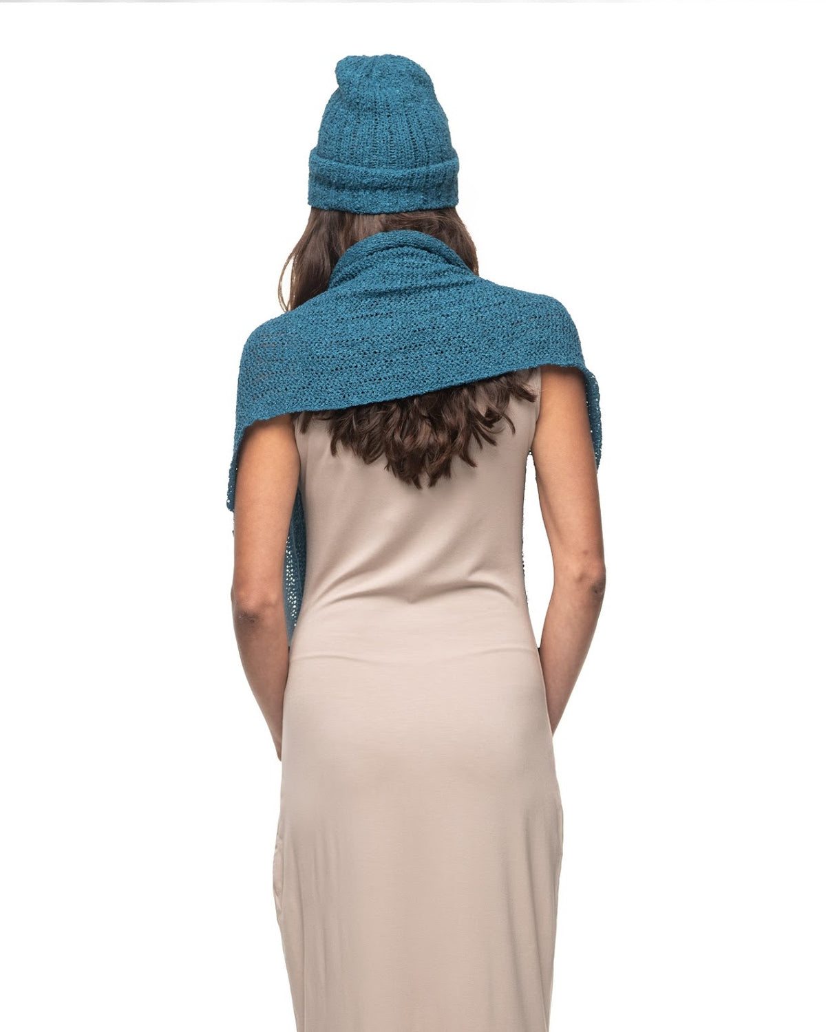 The Knitted Ribbing Scarf