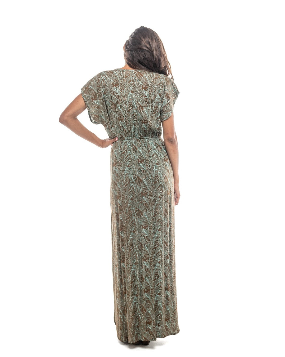 Long Printed Resort Uptown Dress