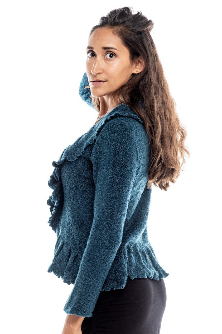 Knitted Tie Front Cardigan Freel