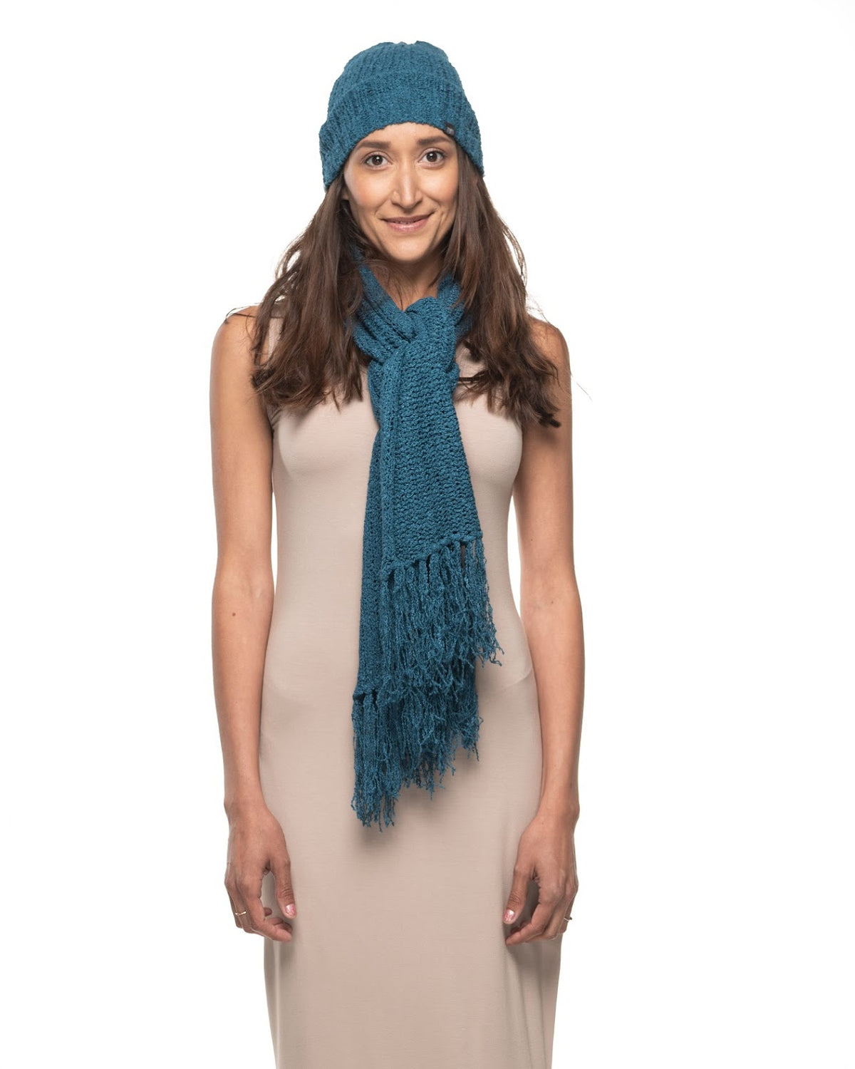 The Knitted Ribbing Scarf