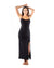 Long Puka Dress with Small Cowl Neck