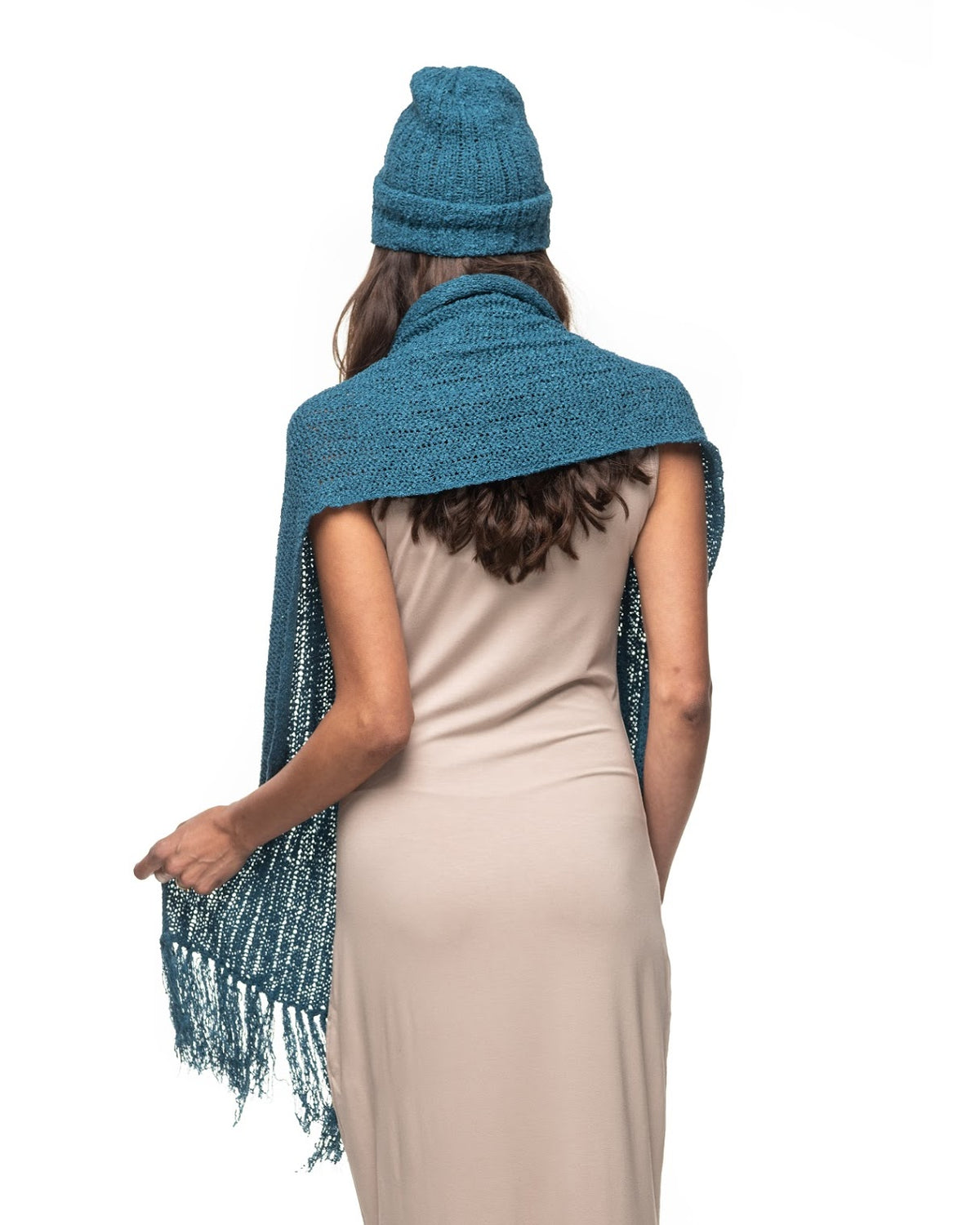 The Knitted Ribbing Scarf