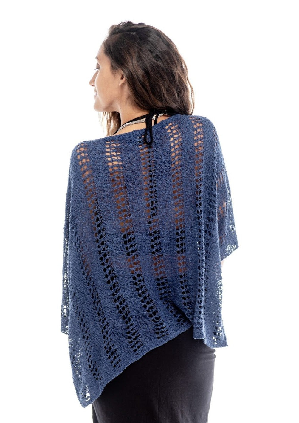 Knitted Square Top Design Pull Denies