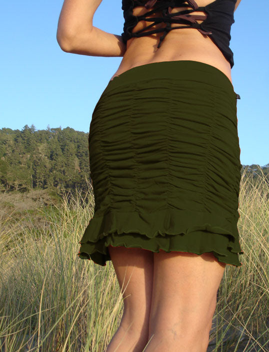 Cotton Stretch Meadow Skirt