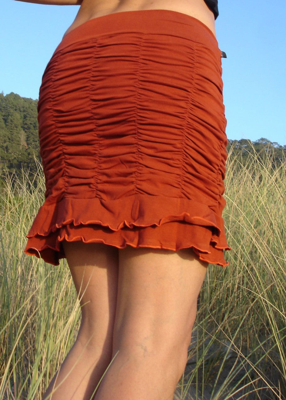 Cotton Stretch Meadow Skirt