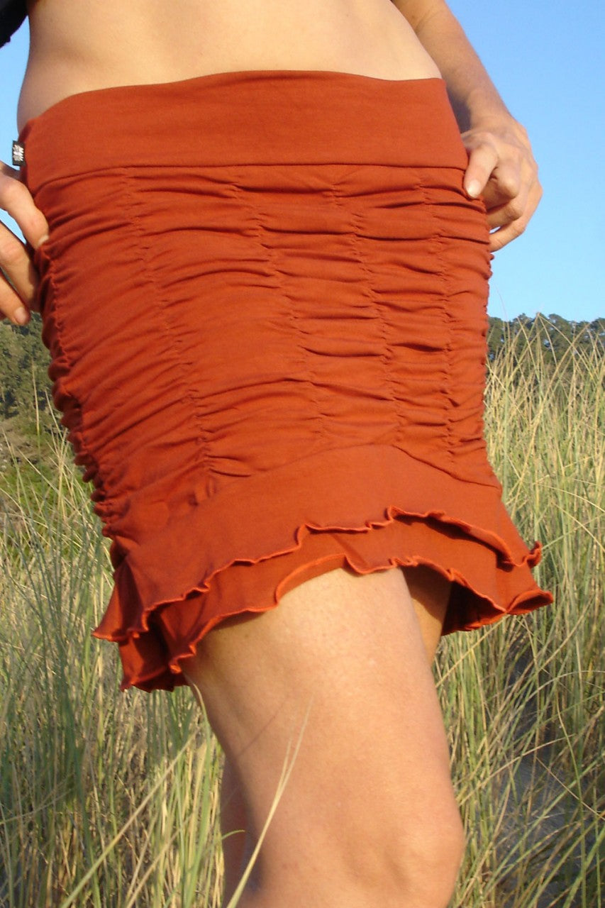 Cotton Stretch Meadow Skirt