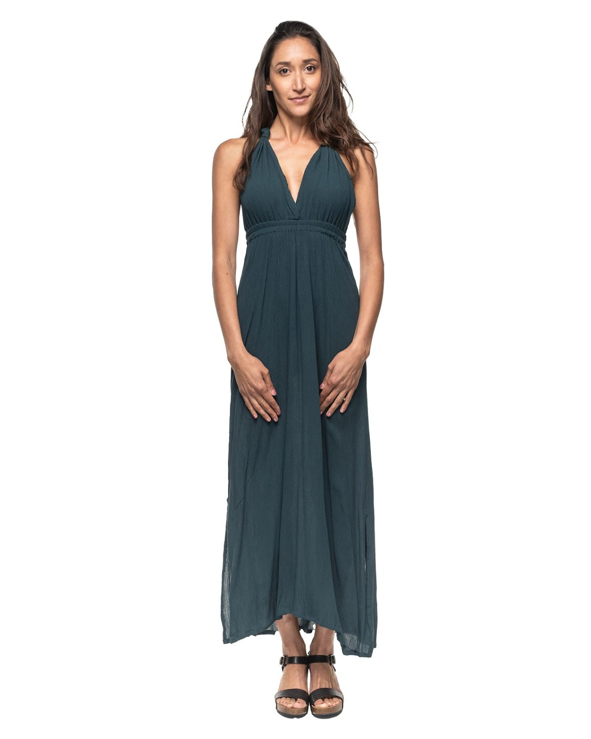 Long Halter Style Kristy Dress