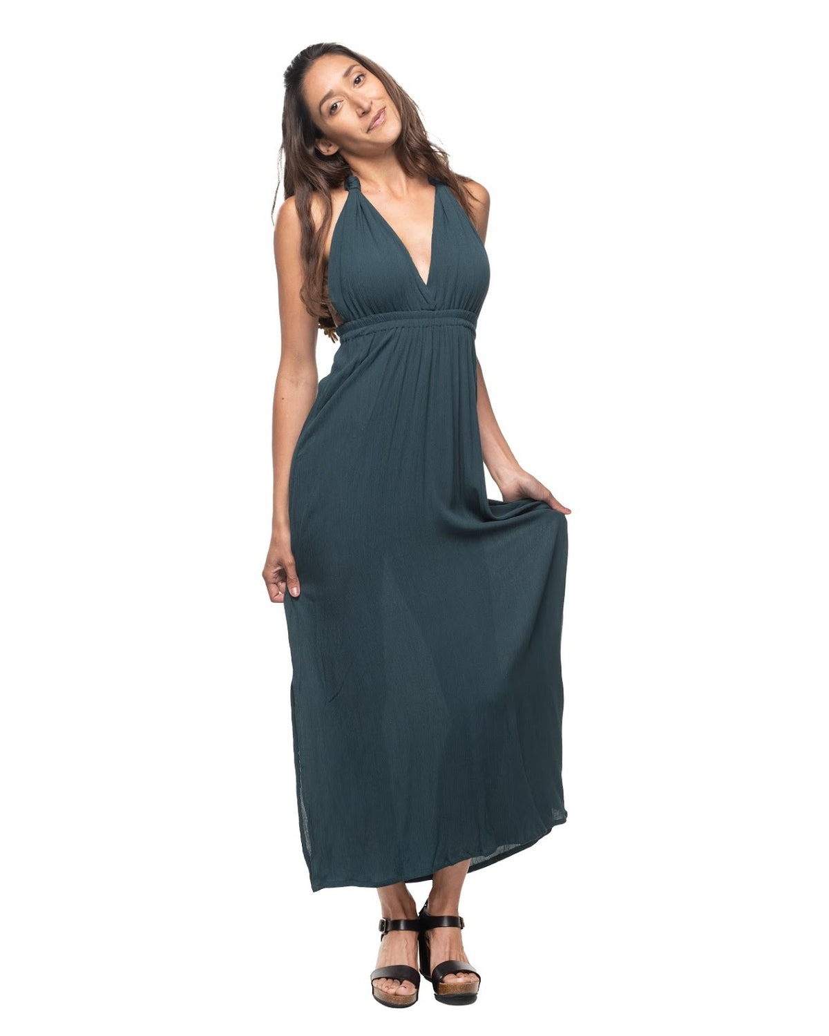 Long Halter Style Kristy Dress