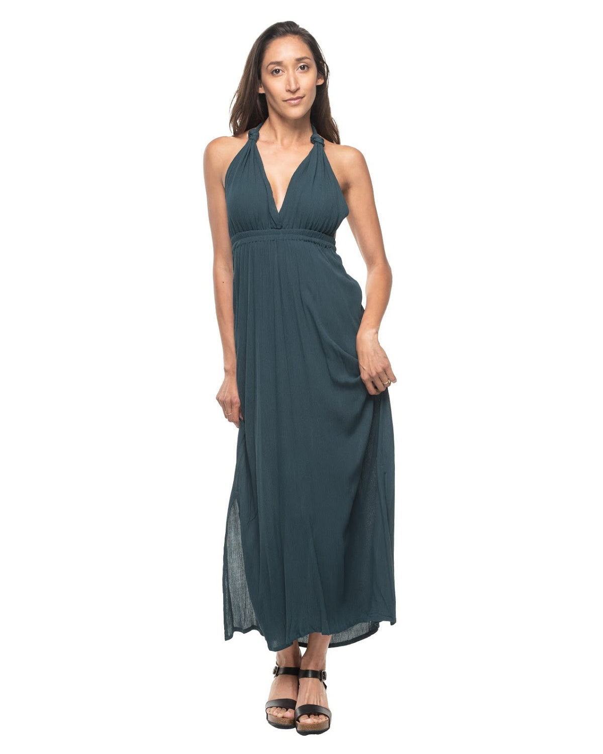 Long Halter Style Kristy Dress