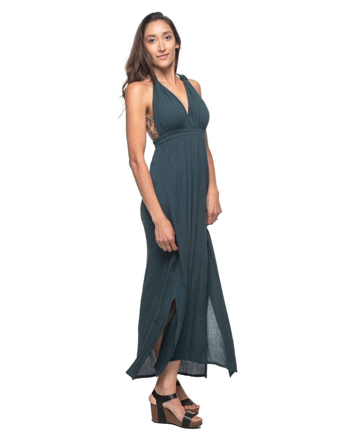 Long Halter Style Kristy Dress