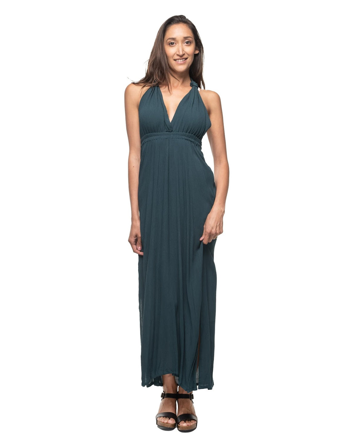 Long Halter Style Kristy Dress