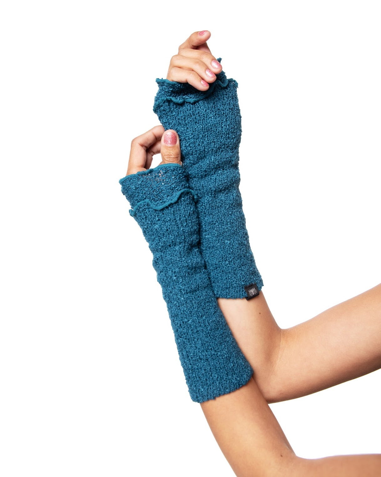Knitted Arm Warmer Gloves